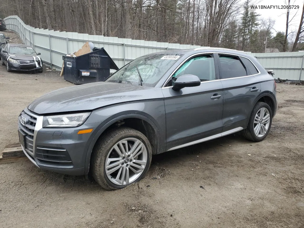 2020 Audi Q5 Premium Plus VIN: WA1BNAFY1L2065729 Lot: 49396994