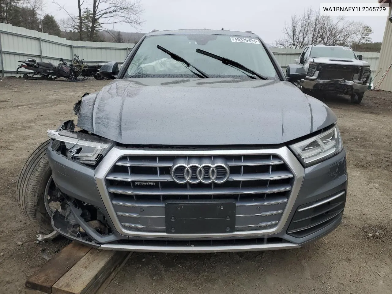 2020 Audi Q5 Premium Plus VIN: WA1BNAFY1L2065729 Lot: 49396994