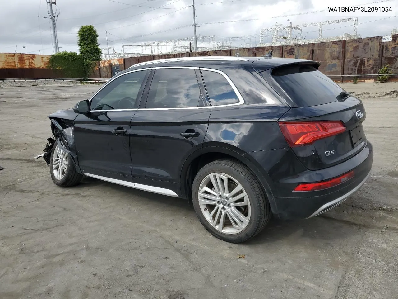 2020 Audi Q5 Premium Plus VIN: WA1BNAFY3L2091054 Lot: 52050284