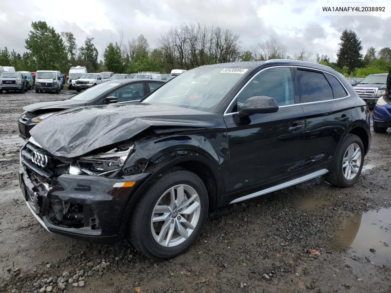 WA1ANAFY4L2038892 2020 Audi Q5 Premium