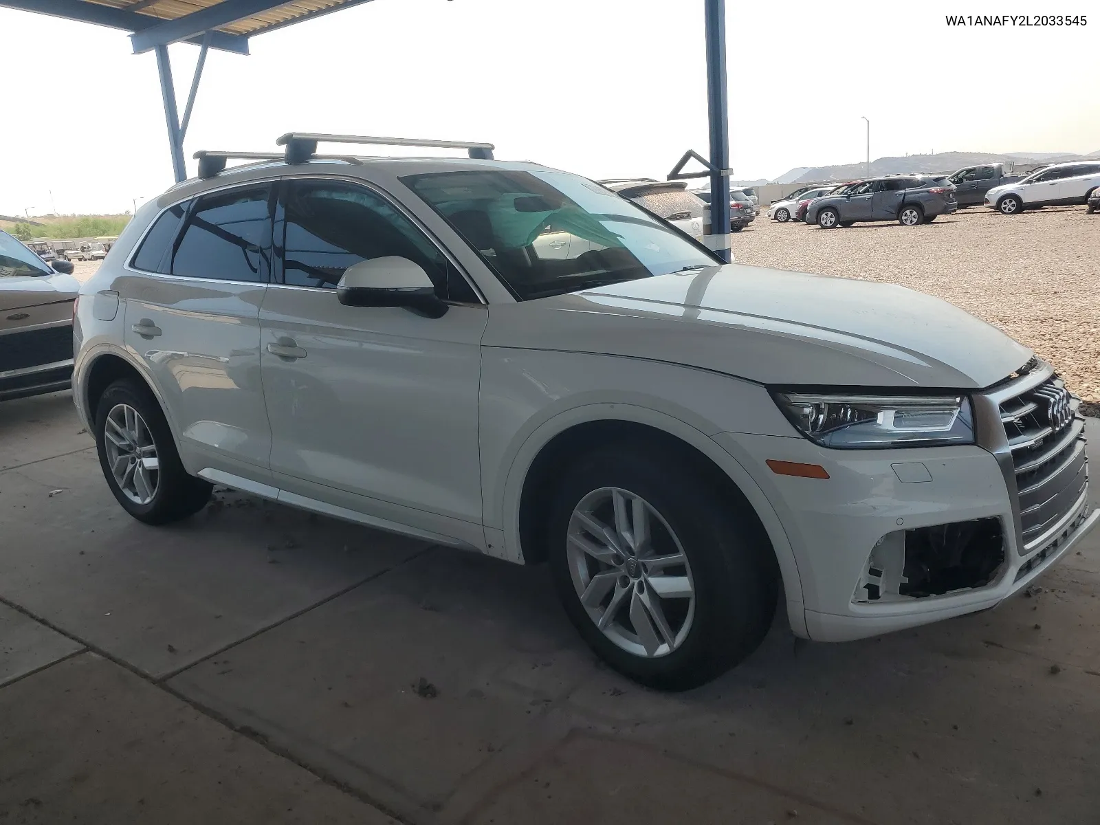 2020 Audi Q5 Premium VIN: WA1ANAFY2L2033545 Lot: 62126064