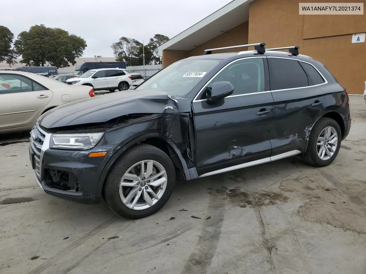 WA1ANAFY7L2021374 2020 Audi Q5 Premium