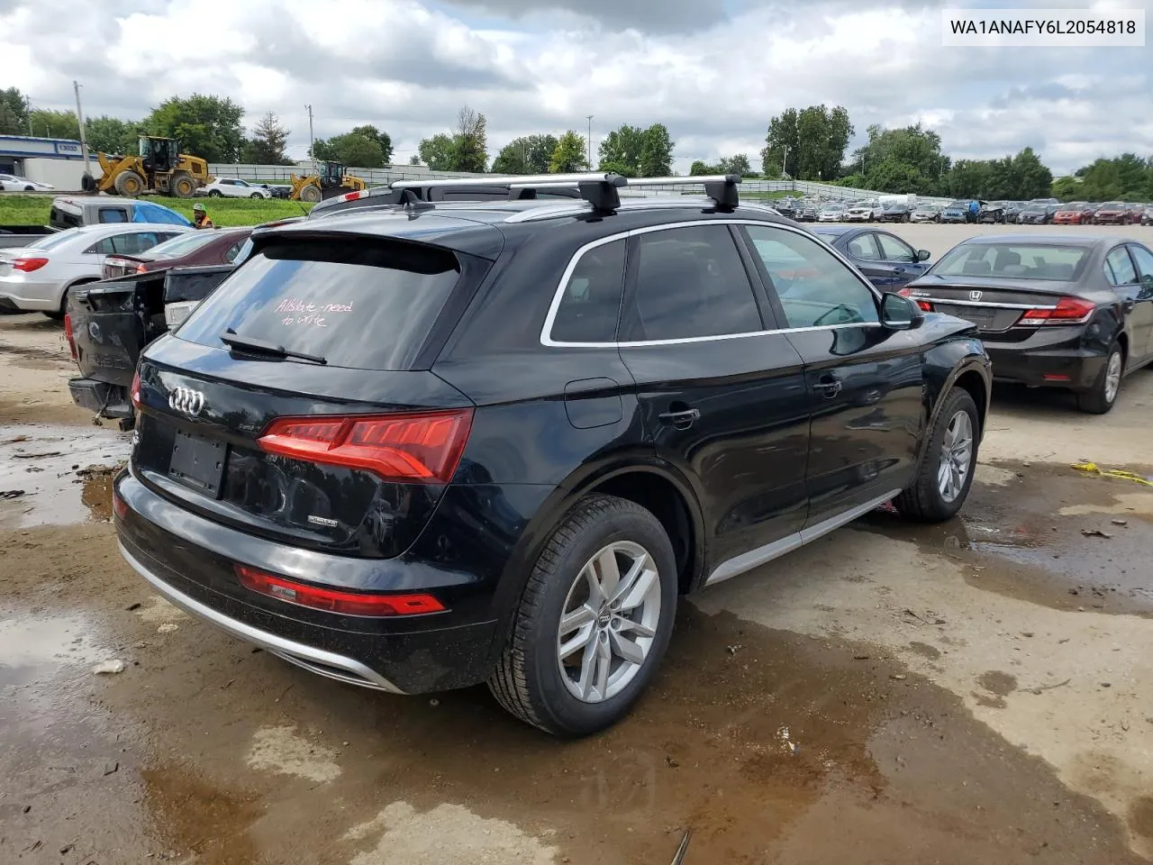 2020 Audi Q5 Premium VIN: WA1ANAFY6L2054818 Lot: 65827814