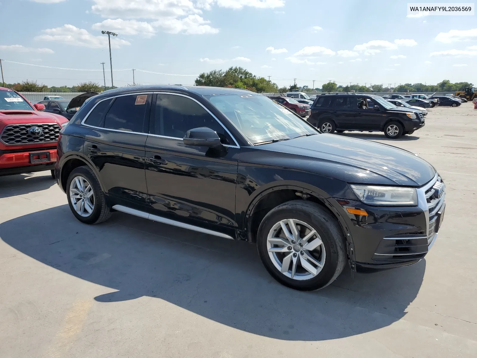 2020 Audi Q5 Premium VIN: WA1ANAFY9L2036569 Lot: 66922434