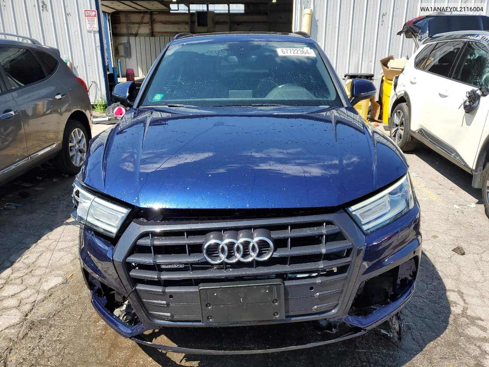 WA1ANAFY0L2116004 2020 Audi Q5 Premium