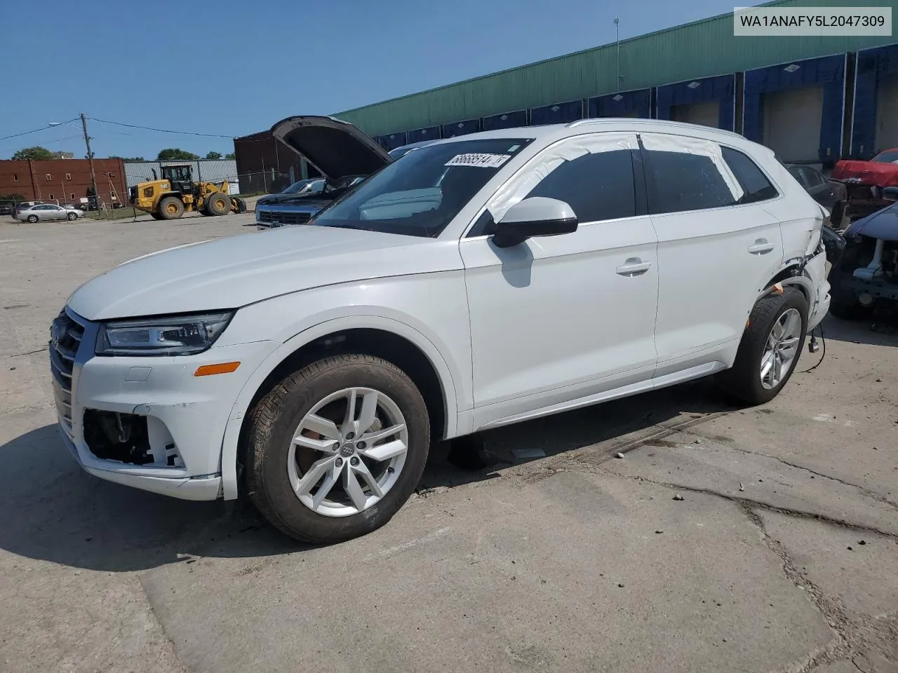 WA1ANAFY5L2047309 2020 Audi Q5 Premium