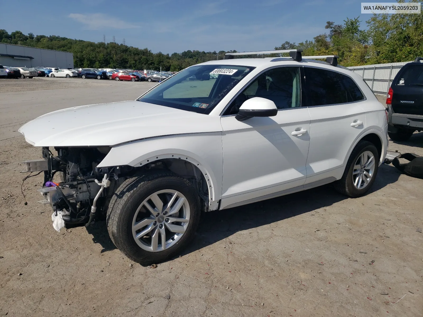 WA1ANAFY5L2059203 2020 Audi Q5 Premium