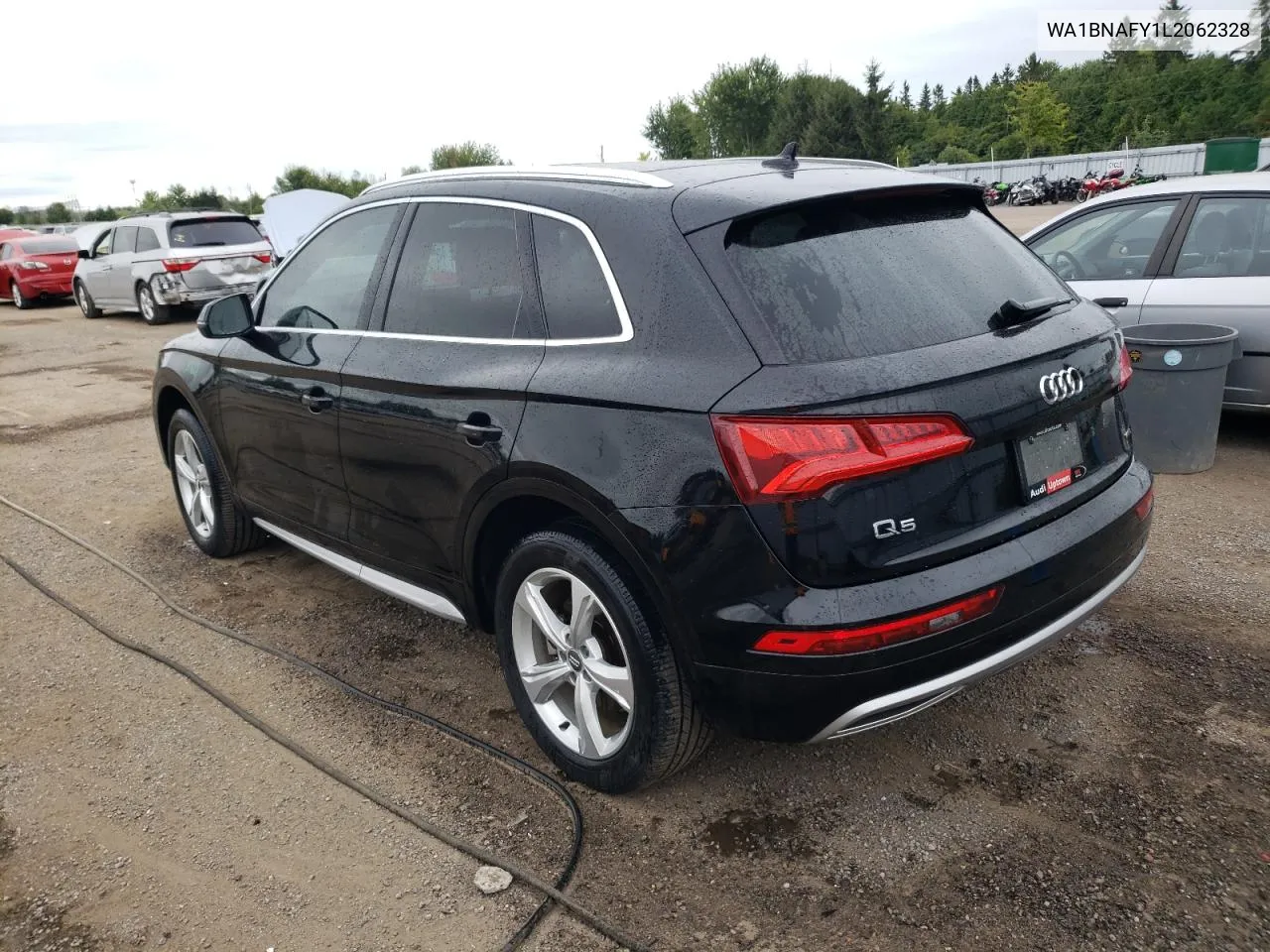 2020 Audi Q5 Premium Plus VIN: WA1BNAFY1L2062328 Lot: 68897824