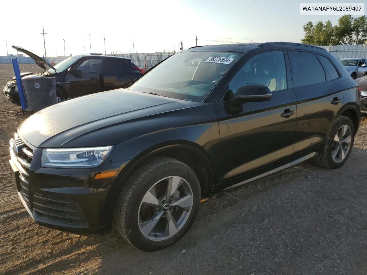 WA1ANAFY6L2089407 2020 Audi Q5 Premium