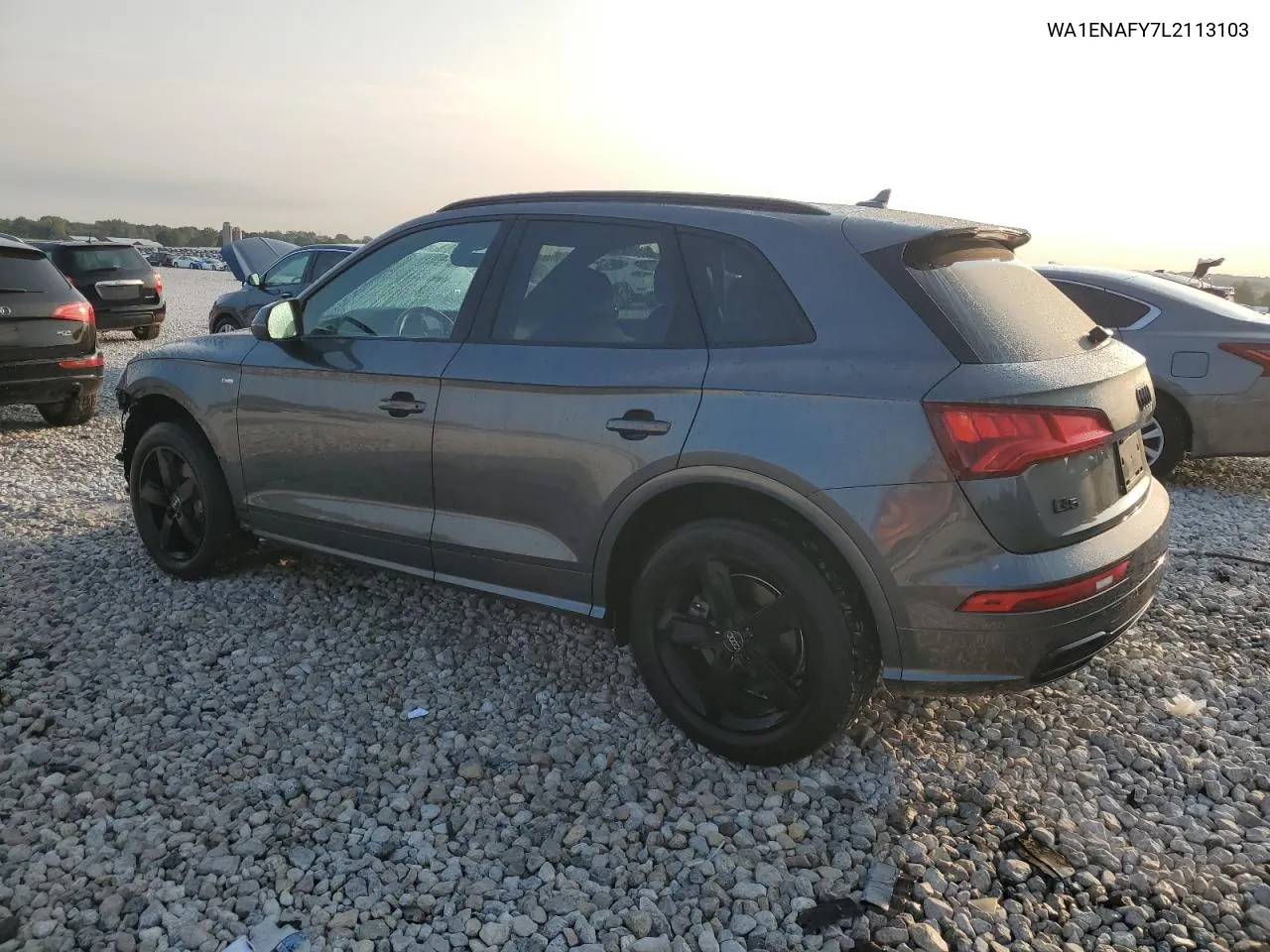 2020 Audi Q5 Titanium Premium Plus VIN: WA1ENAFY7L2113103 Lot: 70626894