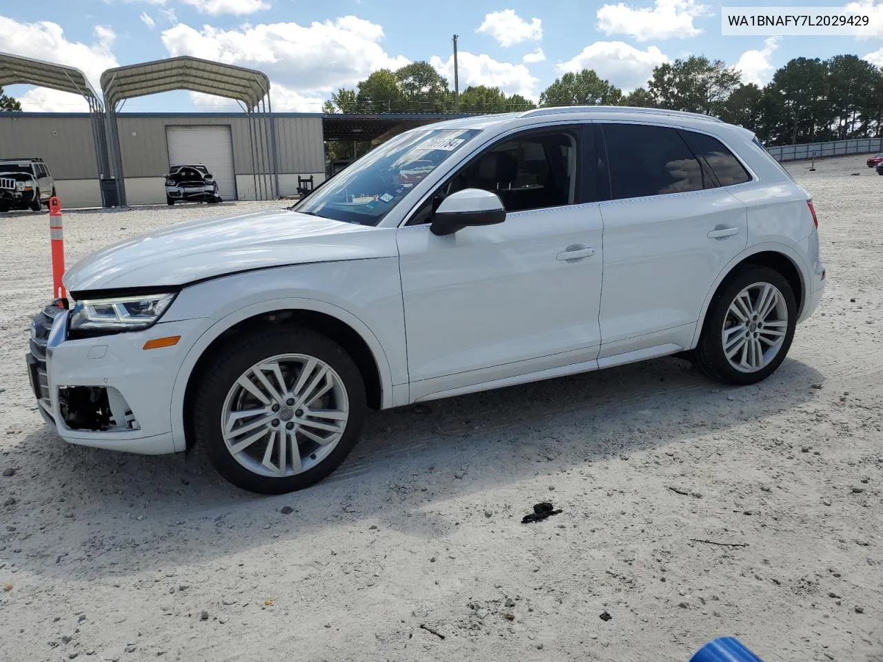 2020 Audi Q5 Premium Plus VIN: WA1BNAFY7L2029429 Lot: 70691784