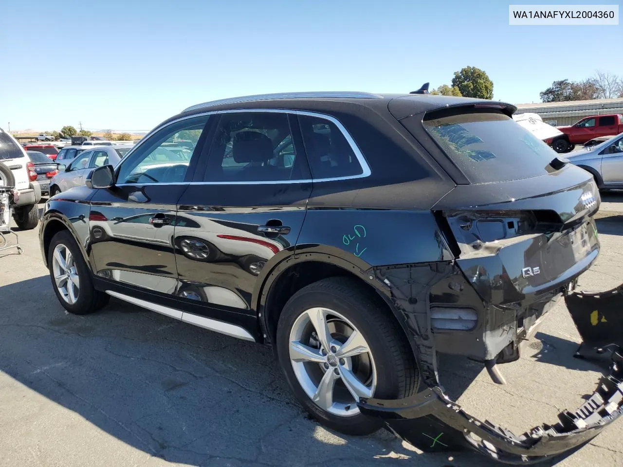 WA1ANAFYXL2004360 2020 Audi Q5 Premium