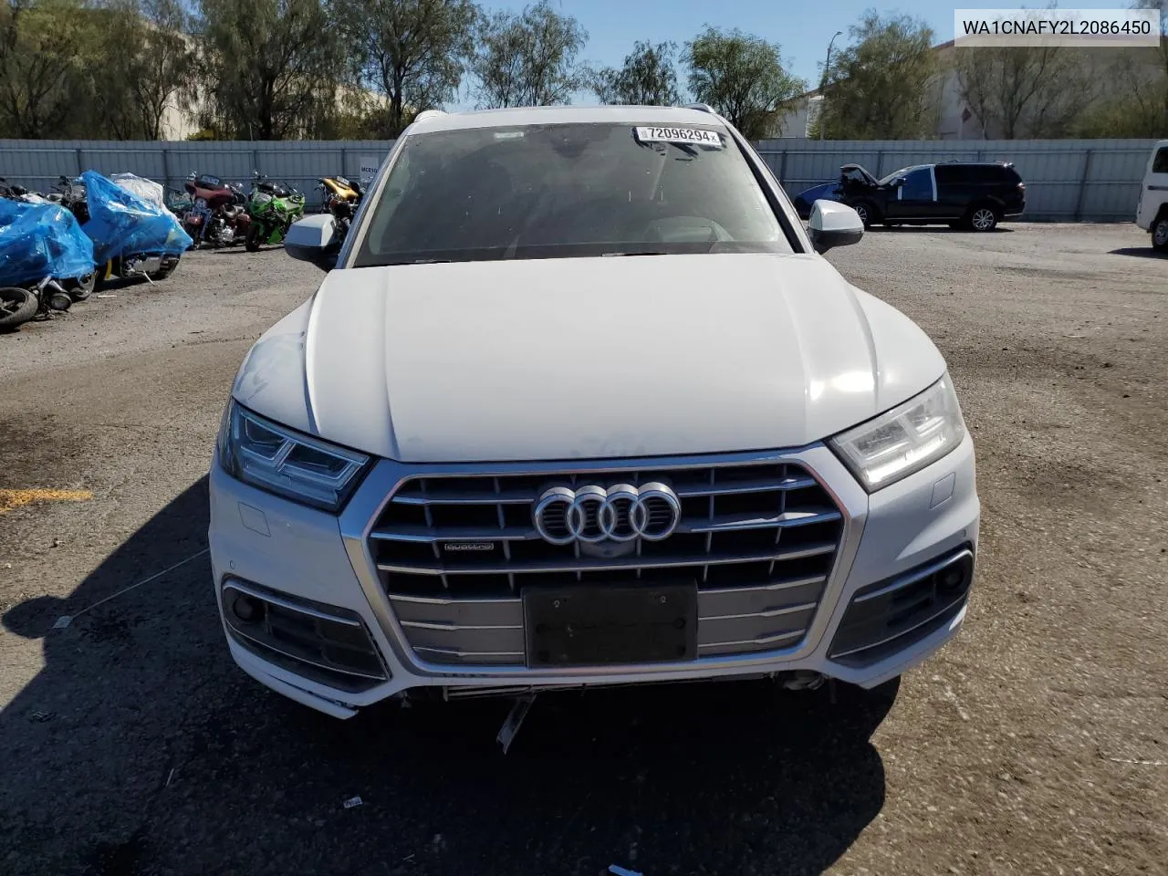 WA1CNAFY2L2086450 2020 Audi Q5 Prestige