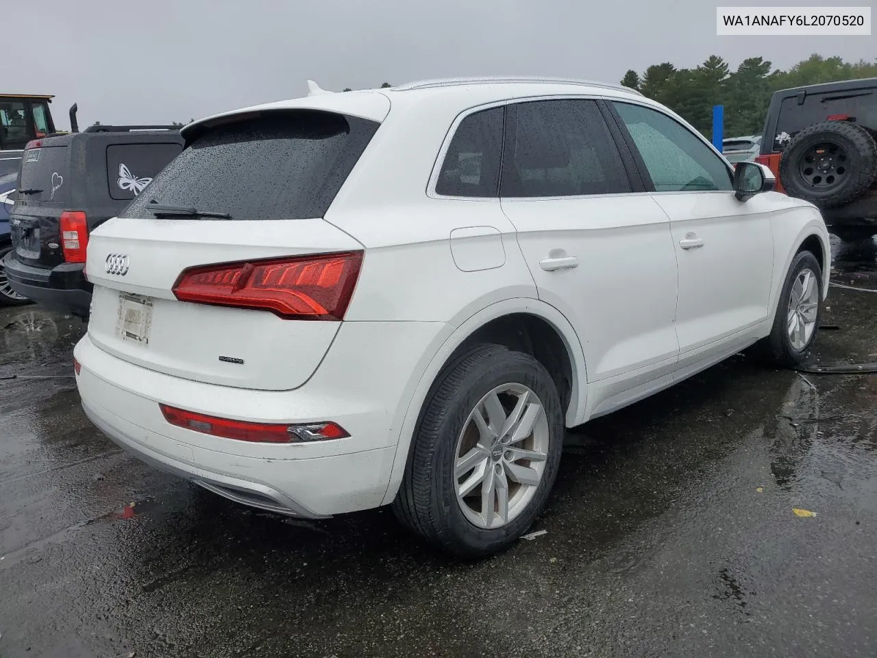 2020 Audi Q5 Premium VIN: WA1ANAFY6L2070520 Lot: 72310724