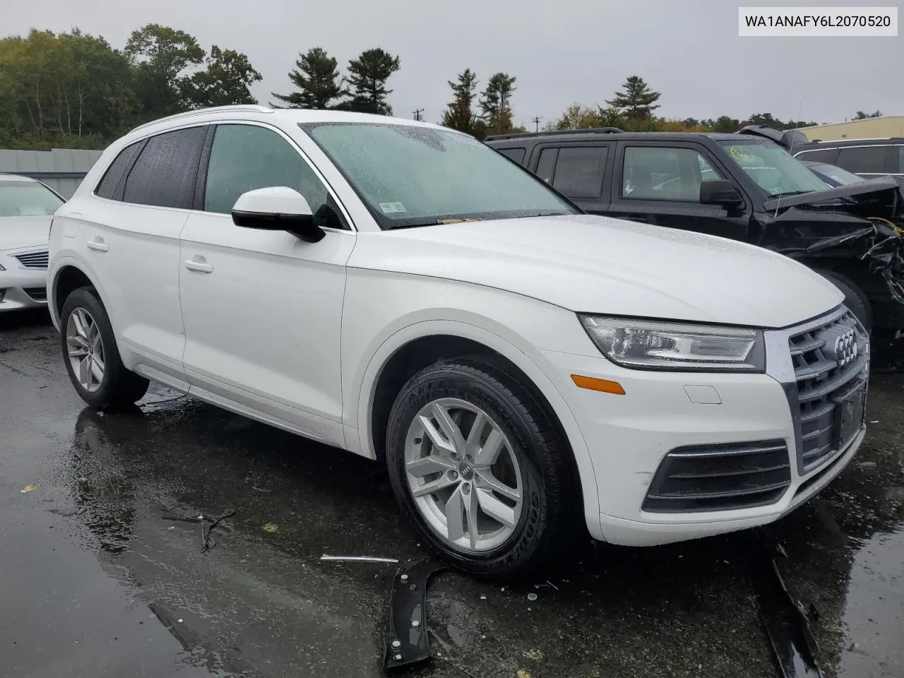 2020 Audi Q5 Premium VIN: WA1ANAFY6L2070520 Lot: 72310724