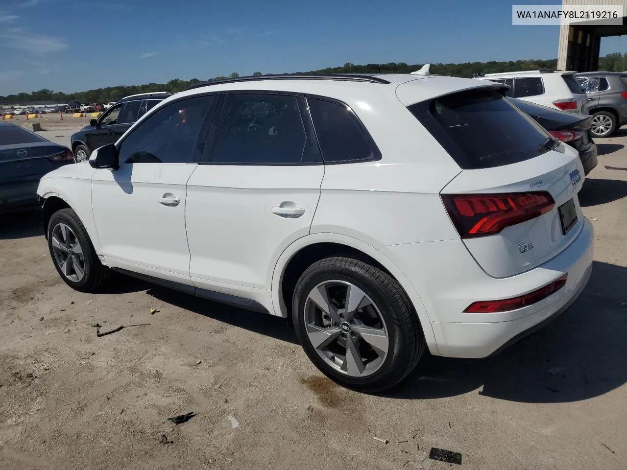 2020 Audi Q5 Premium VIN: WA1ANAFY8L2119216 Lot: 72560524