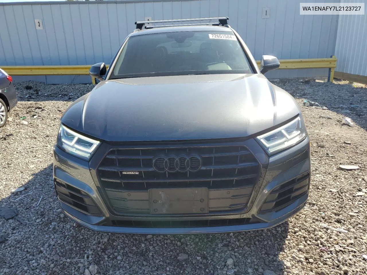 2020 Audi Q5 Titanium Premium Plus VIN: WA1ENAFY7L2123727 Lot: 72651584