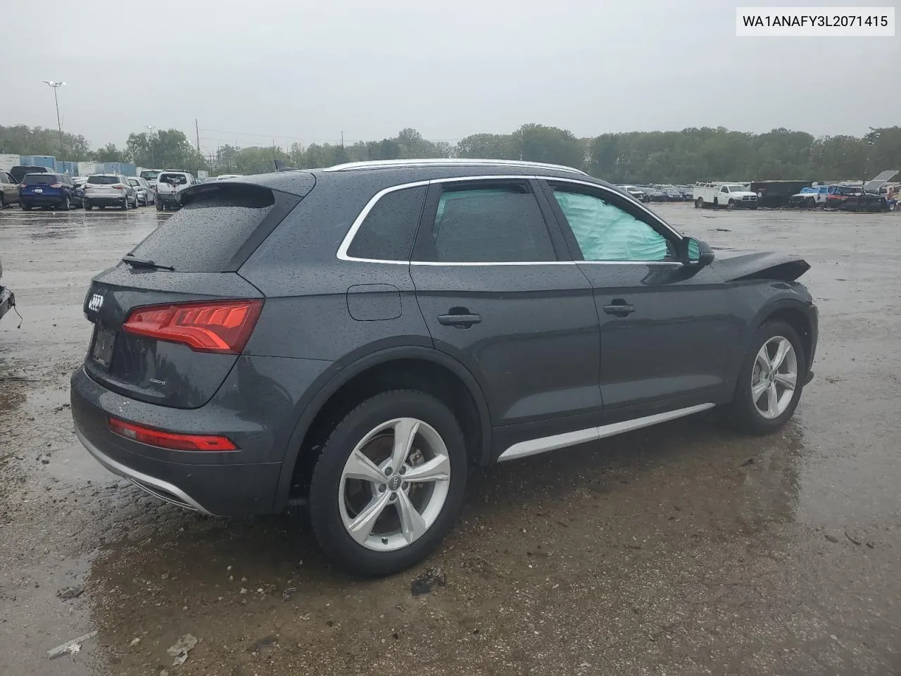 2020 Audi Q5 Premium VIN: WA1ANAFY3L2071415 Lot: 72926874