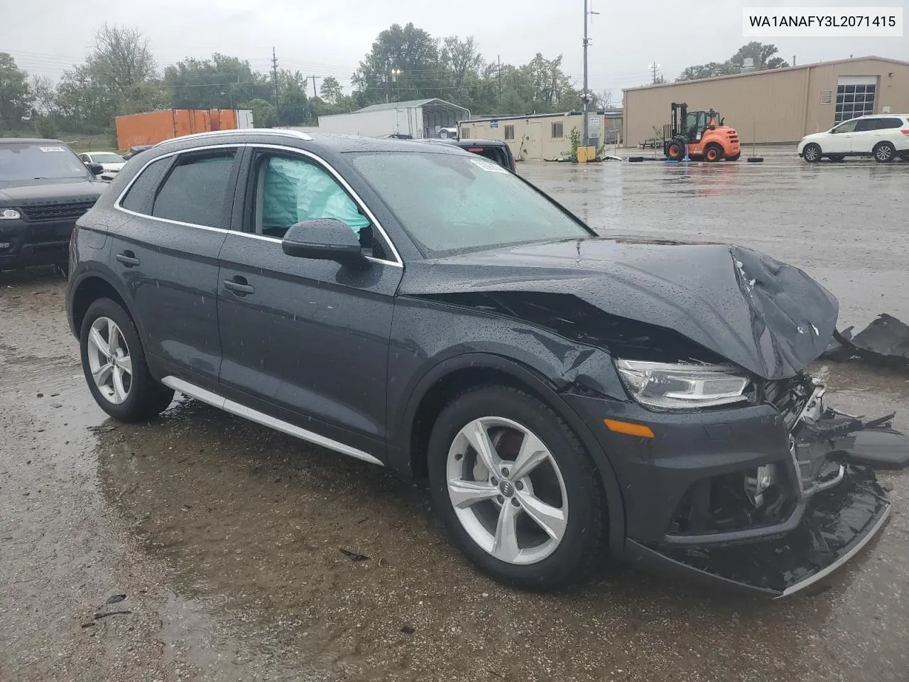 2020 Audi Q5 Premium VIN: WA1ANAFY3L2071415 Lot: 72926874