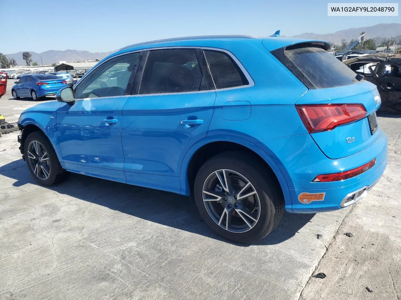 2020 Audi Q5 E Premium VIN: WA1G2AFY9L2048790 Lot: 73029794