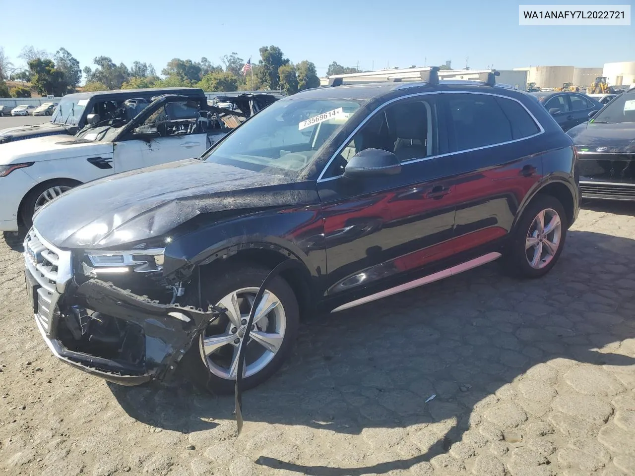 2020 Audi Q5 Premium VIN: WA1ANAFY7L2022721 Lot: 73569614