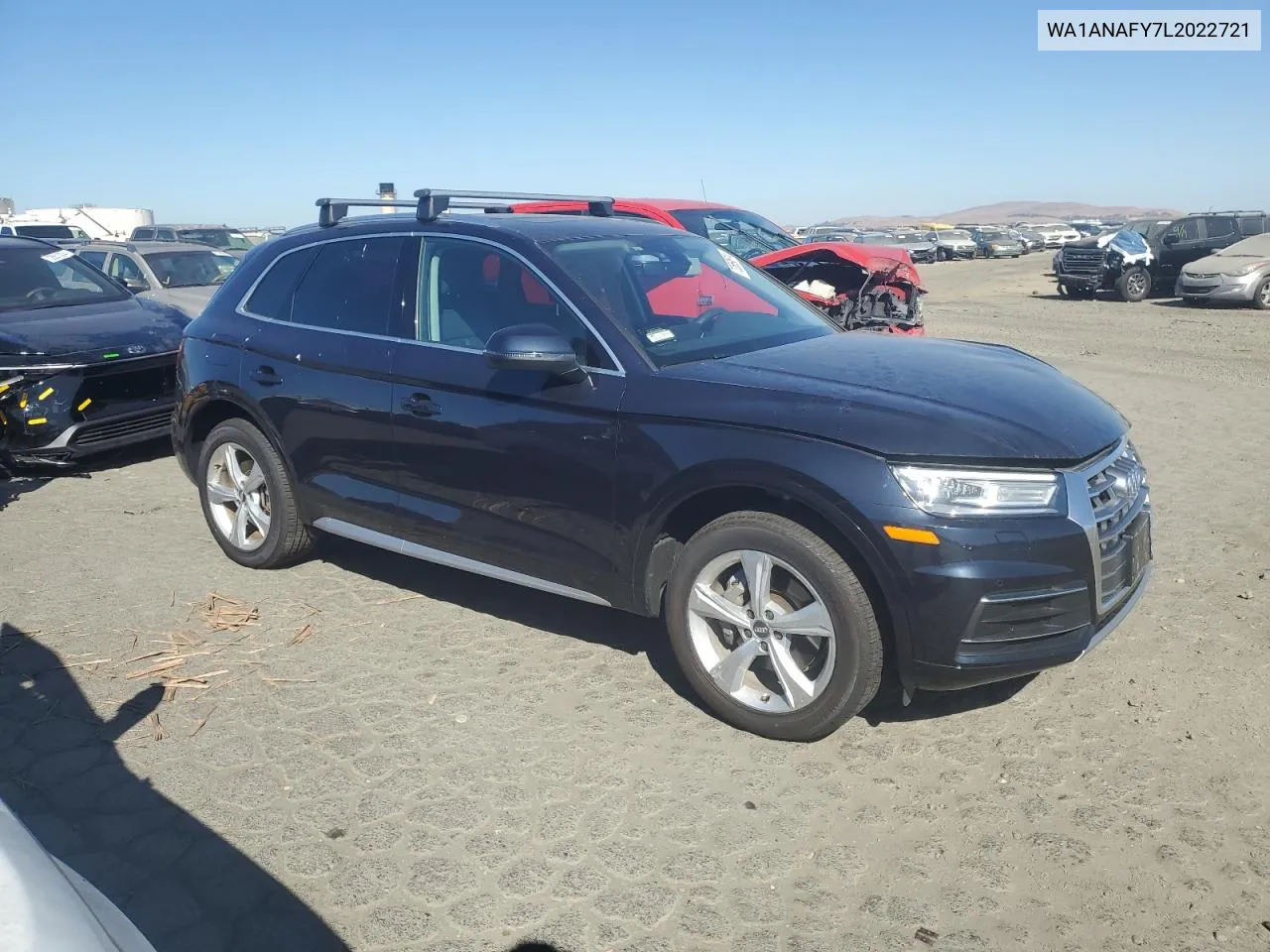 2020 Audi Q5 Premium VIN: WA1ANAFY7L2022721 Lot: 73569614