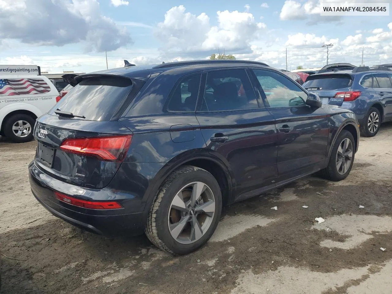 2020 Audi Q5 Premium VIN: WA1ANAFY4L2084545 Lot: 74829884