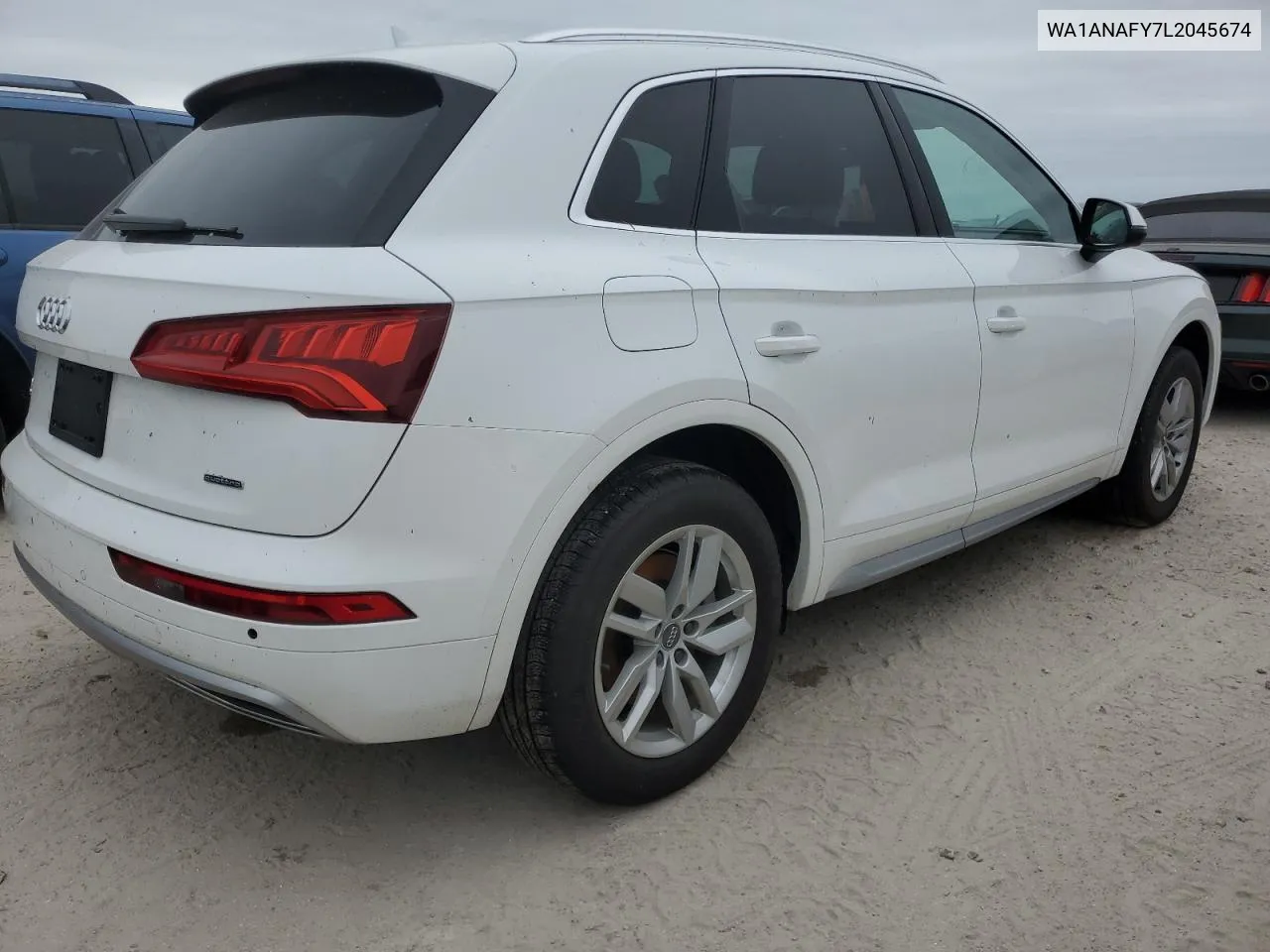 2020 Audi Q5 Premium VIN: WA1ANAFY7L2045674 Lot: 75092504