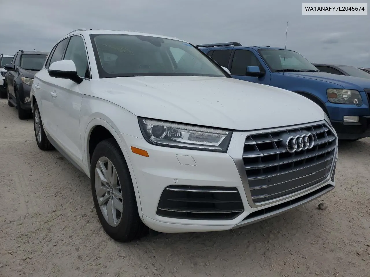 2020 Audi Q5 Premium VIN: WA1ANAFY7L2045674 Lot: 75092504