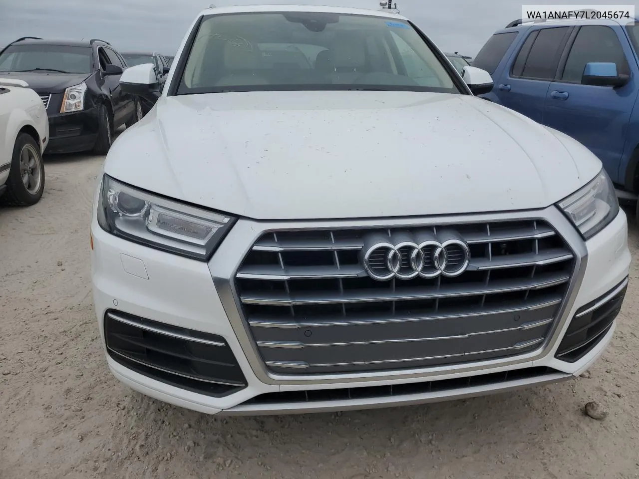 2020 Audi Q5 Premium VIN: WA1ANAFY7L2045674 Lot: 75092504