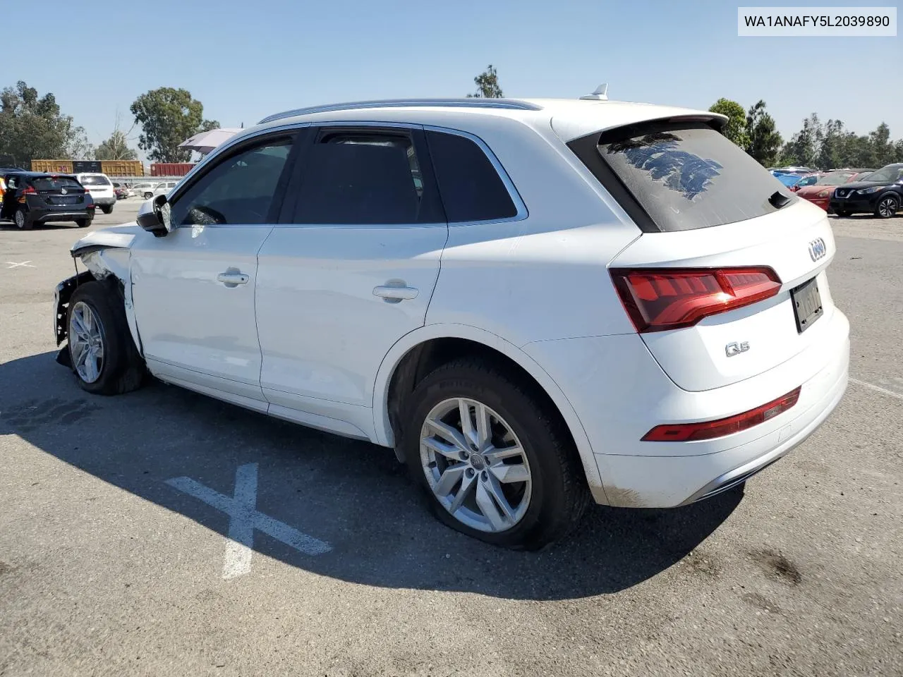 2020 Audi Q5 Premium VIN: WA1ANAFY5L2039890 Lot: 75428974