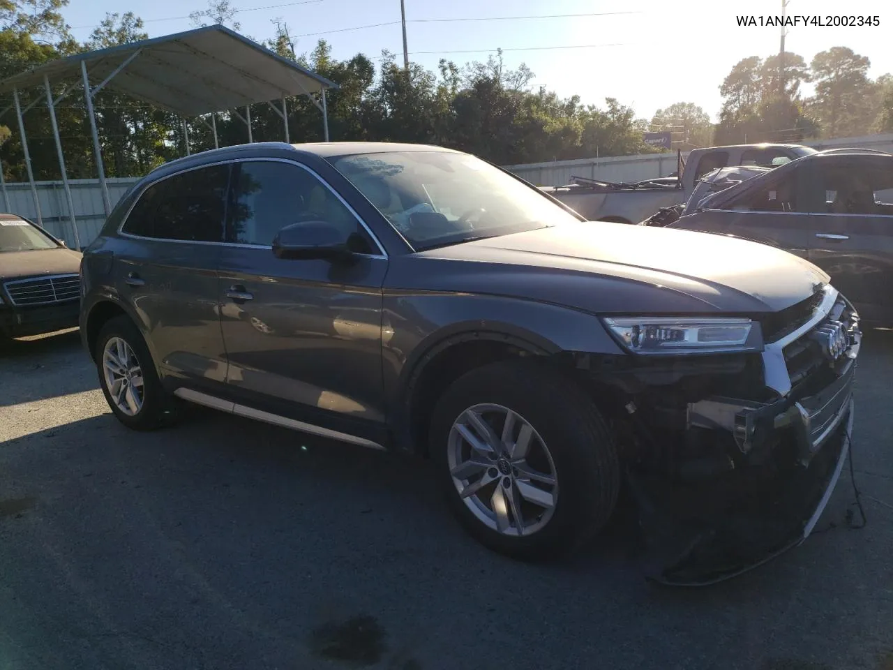 2020 Audi Q5 Premium VIN: WA1ANAFY4L2002345 Lot: 76413704