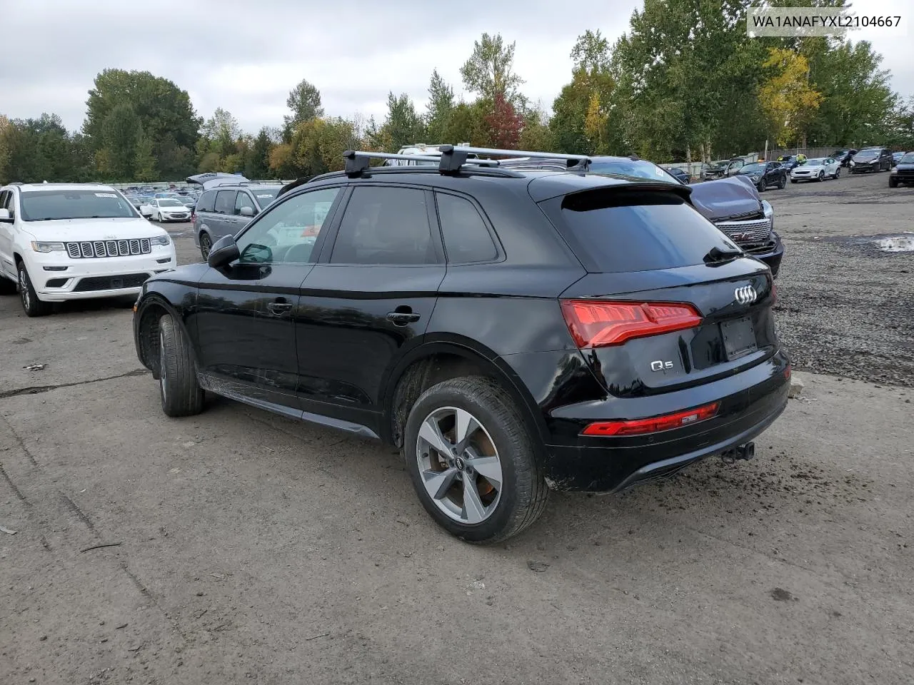 2020 Audi Q5 Premium VIN: WA1ANAFYXL2104667 Lot: 77013444