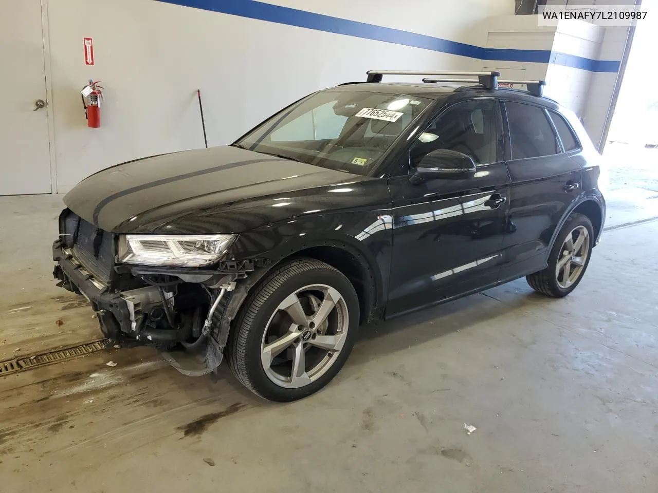 2020 Audi Q5 Titanium Premium Plus VIN: WA1ENAFY7L2109987 Lot: 77652544