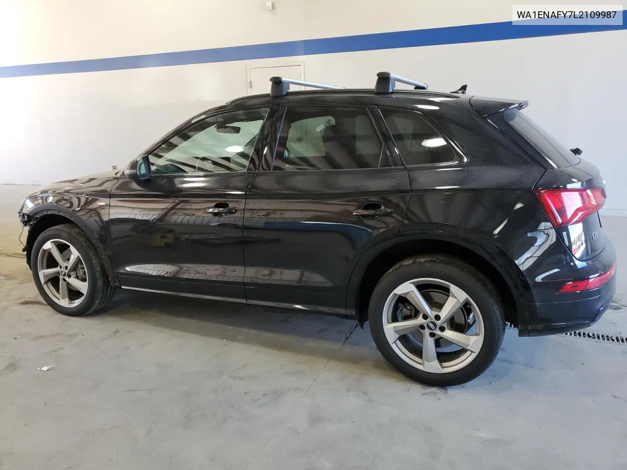 2020 Audi Q5 Titanium Premium Plus VIN: WA1ENAFY7L2109987 Lot: 77652544