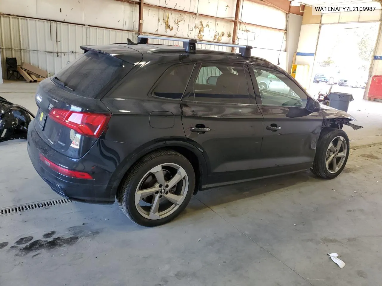 2020 Audi Q5 Titanium Premium Plus VIN: WA1ENAFY7L2109987 Lot: 77652544