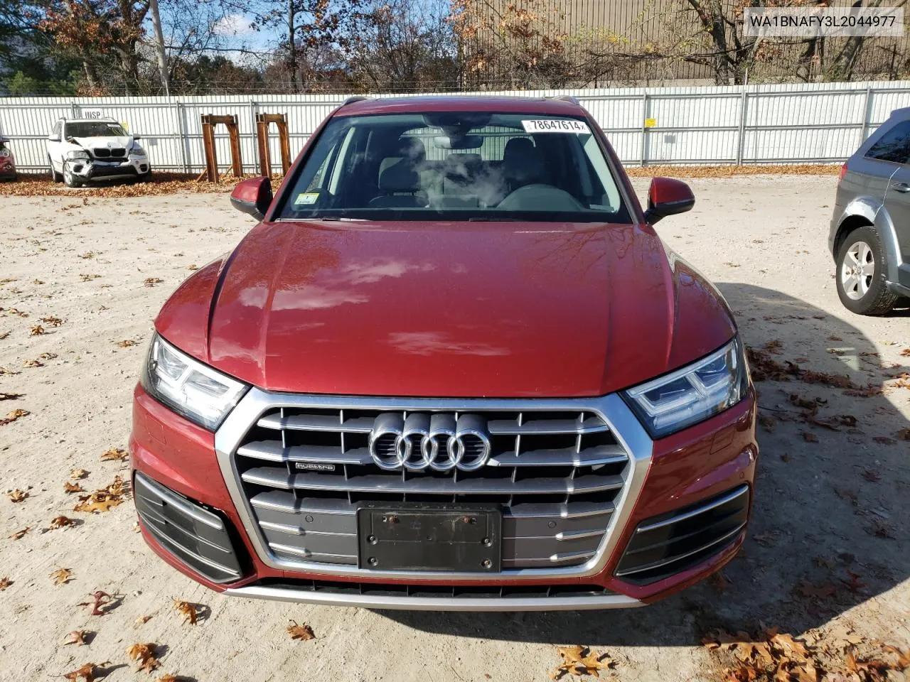 2020 Audi Q5 Premium Plus VIN: WA1BNAFY3L2044977 Lot: 78647614