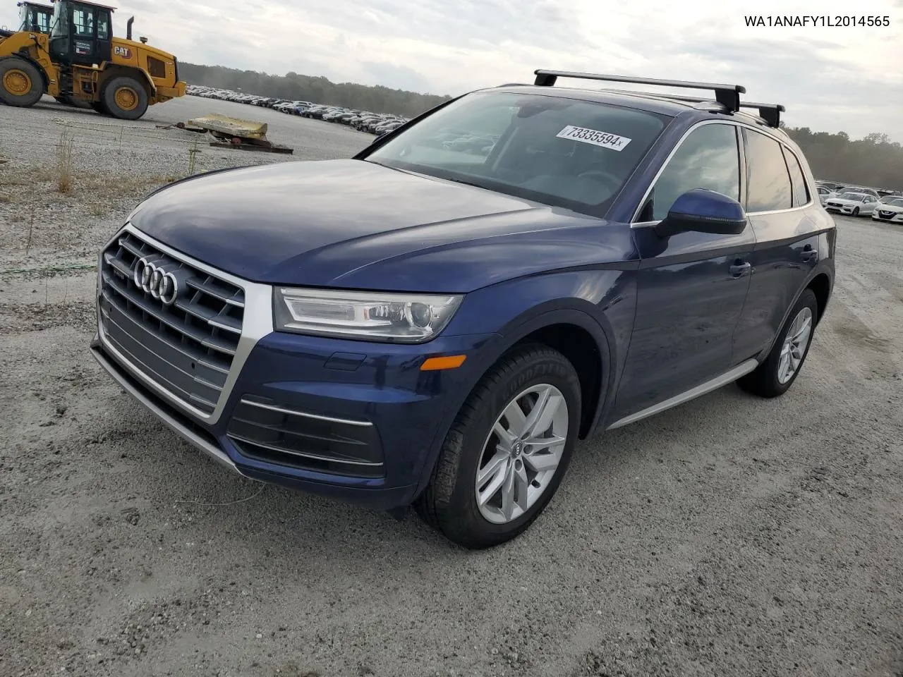 2020 Audi Q5 Premium VIN: WA1ANAFY1L2014565 Lot: 78864814