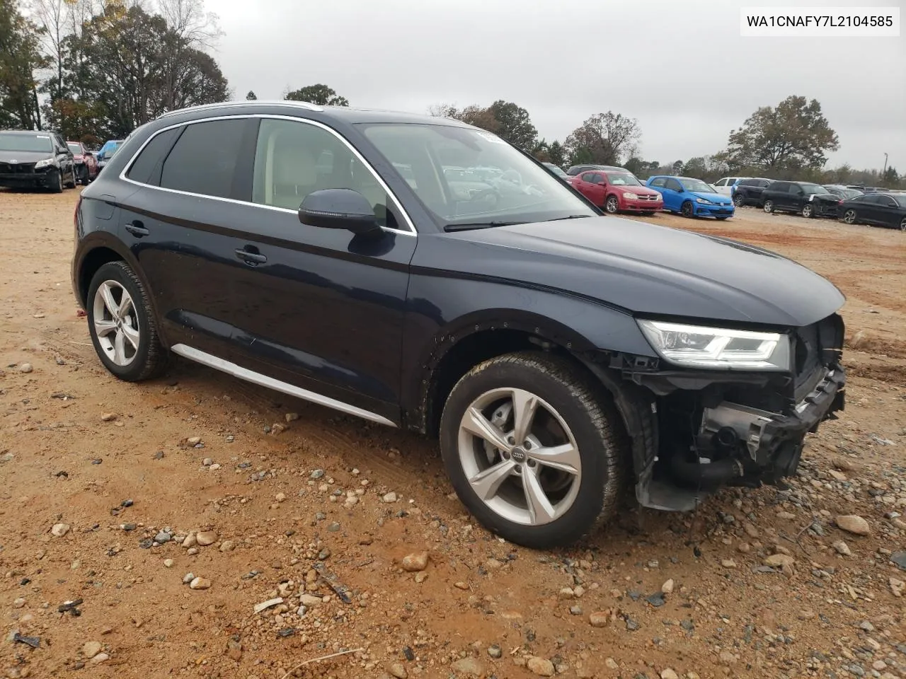 2020 Audi Q5 Prestige VIN: WA1CNAFY7L2104585 Lot: 79274474