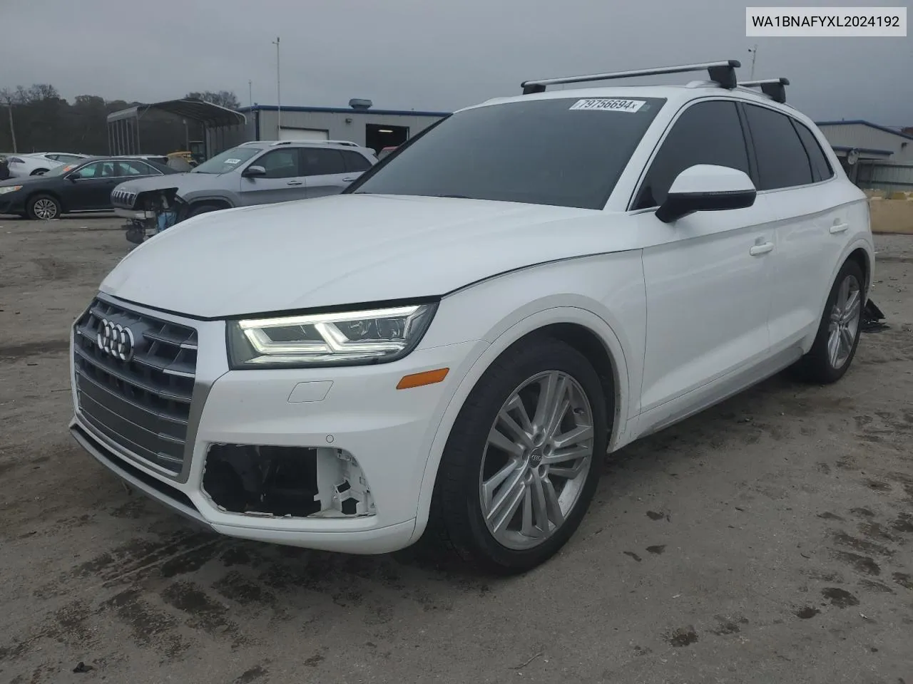 2020 Audi Q5 Premium Plus VIN: WA1BNAFYXL2024192 Lot: 79756694