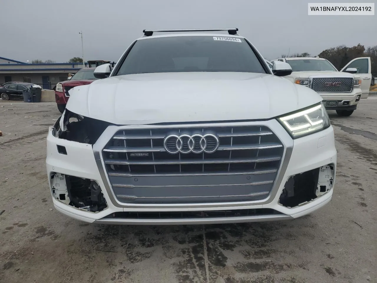 2020 Audi Q5 Premium Plus VIN: WA1BNAFYXL2024192 Lot: 79756694