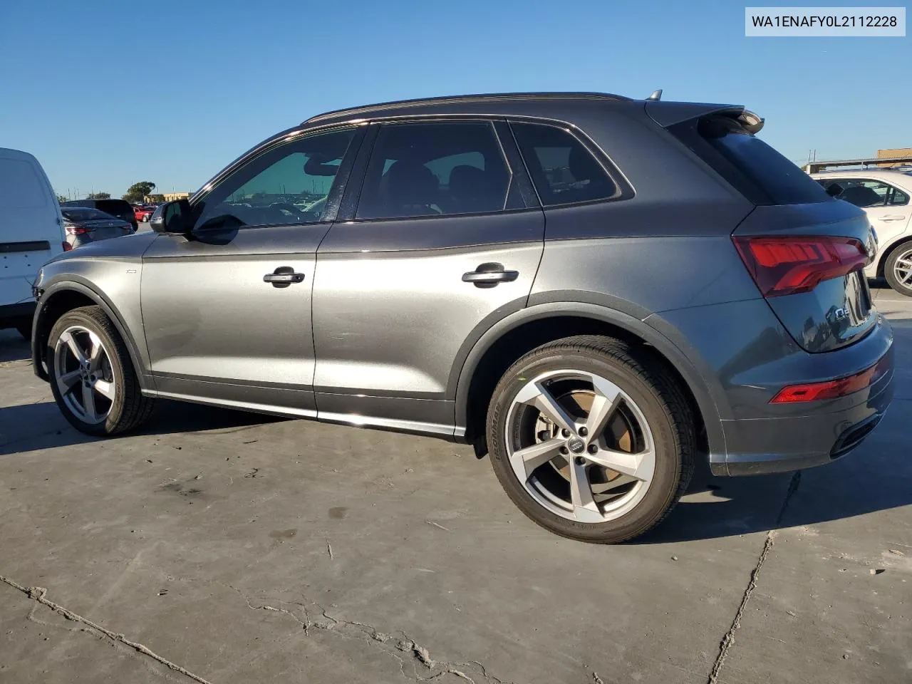 2020 Audi Q5 Titanium Premium Plus VIN: WA1ENAFY0L2112228 Lot: 80577794