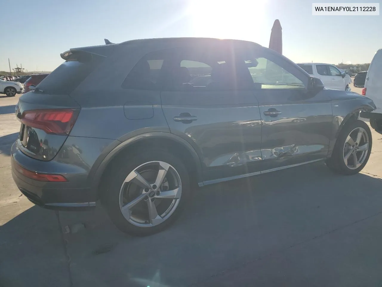 2020 Audi Q5 Titanium Premium Plus VIN: WA1ENAFY0L2112228 Lot: 80577794