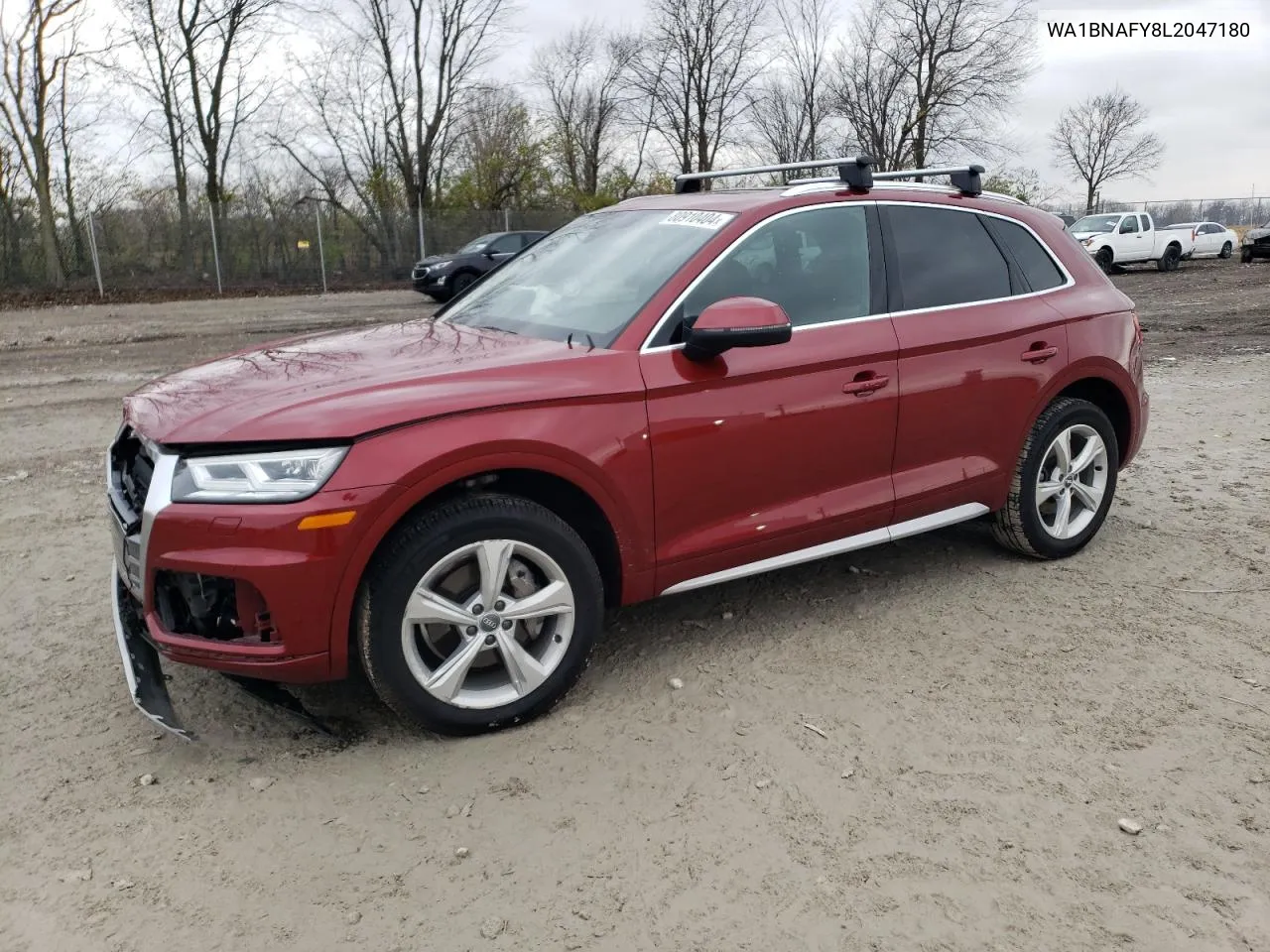 2020 Audi Q5 Premium Plus VIN: WA1BNAFY8L2047180 Lot: 80910404