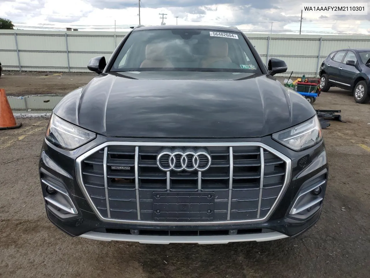 2021 Audi Q5 Premium VIN: WA1AAAFY2M2110301 Lot: 56482604