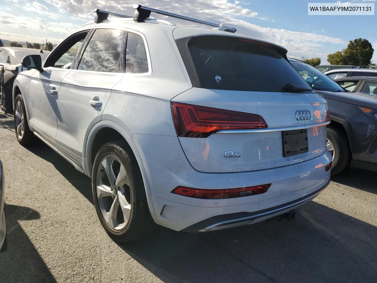 2021 Audi Q5 Premium Plus VIN: WA1BAAFY9M2071131 Lot: 59372984