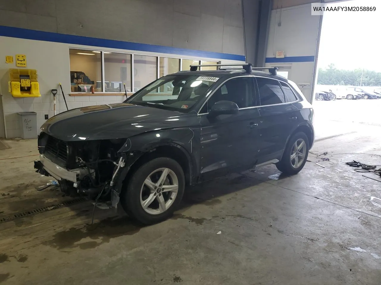 2021 Audi Q5 Premium VIN: WA1AAAFY3M2058869 Lot: 64338844