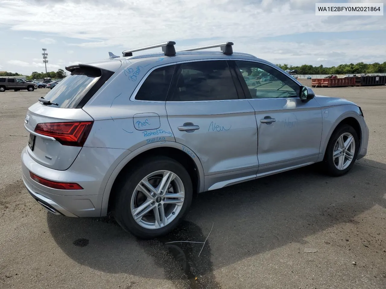 2021 Audi Q5 E Premium Plus VIN: WA1E2BFY0M2021864 Lot: 67614054