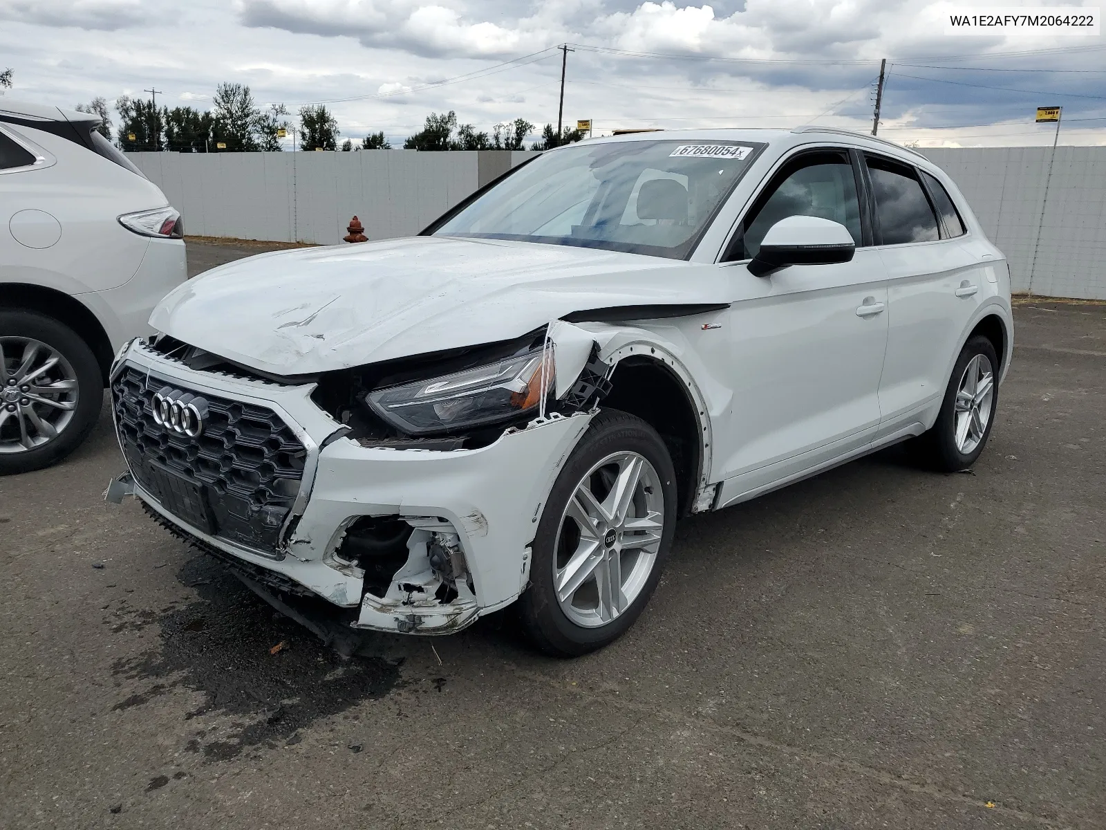 2021 Audi Q5 E Premium Plus VIN: WA1E2AFY7M2064222 Lot: 67680054