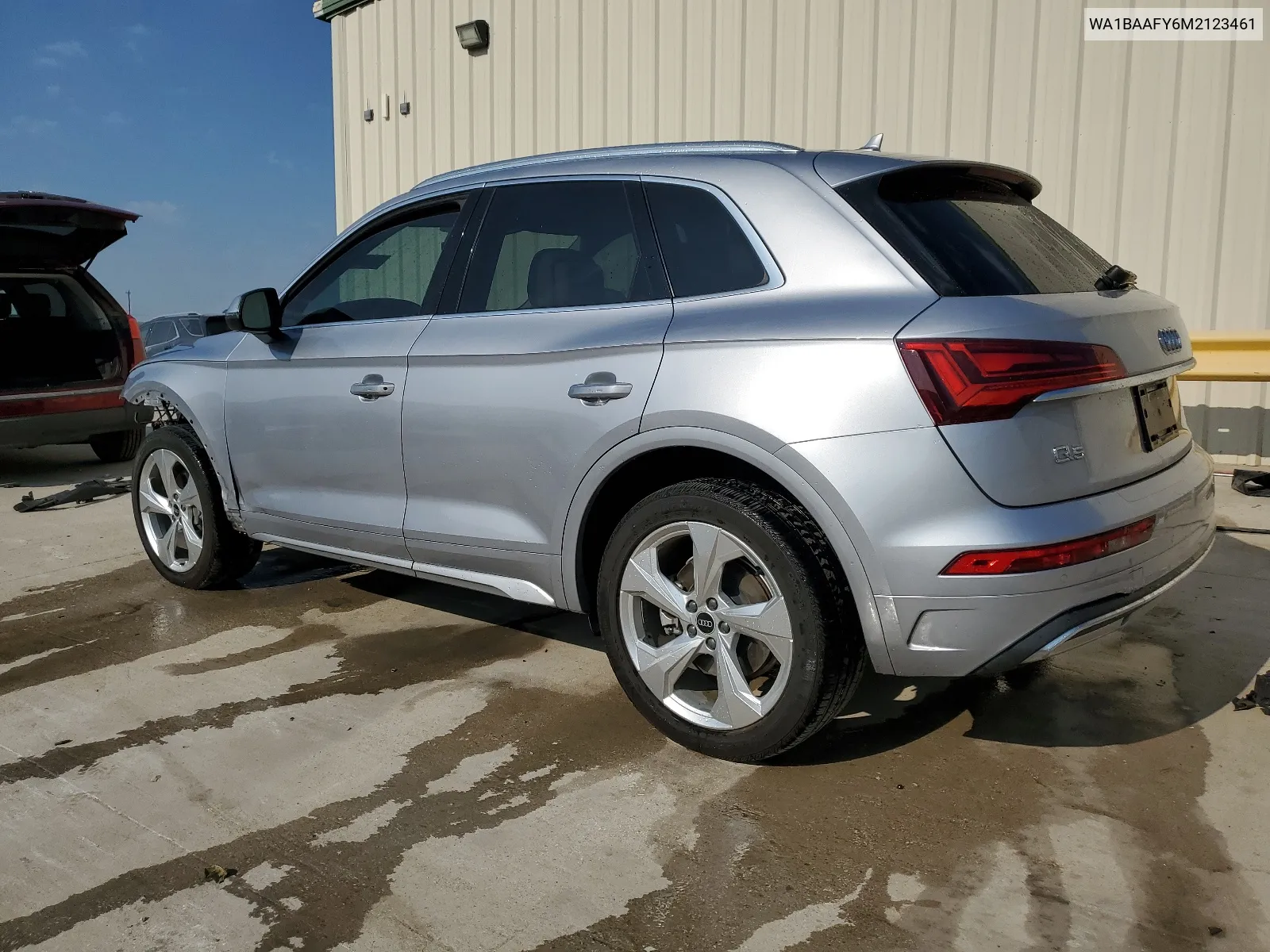 2021 Audi Q5 Premium Plus VIN: WA1BAAFY6M2123461 Lot: 68565564